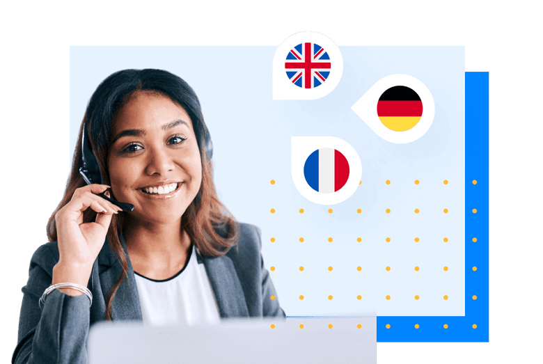 40 languages available